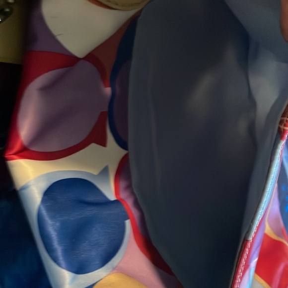 Coach SoHo Satin hobo bag. Multi colored 414 SN - Picture 13 of 13